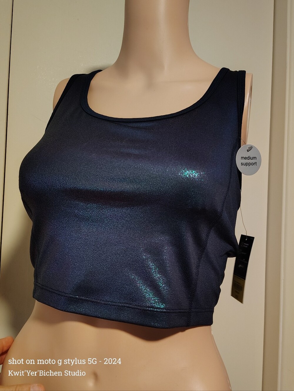 XERSION TOP MERMAID SZ MED NWT